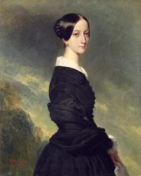 Portrait de Francisca Caroline de Braganca, 1844